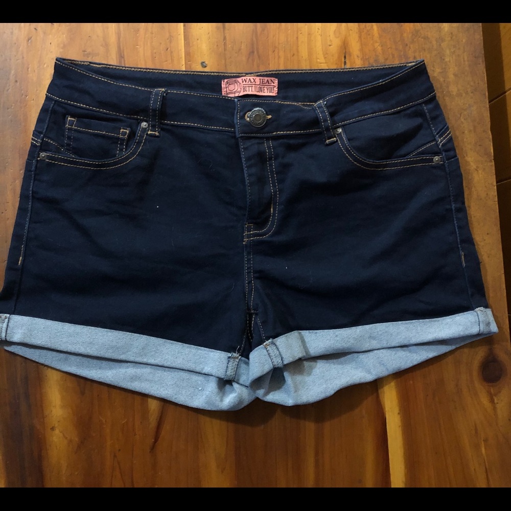 Wax Jean shorts
